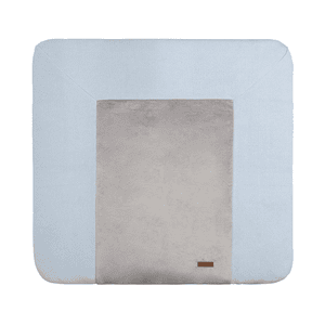 Fodera per tappetino fasciatoio Class ic blu polvere 75x95 cm