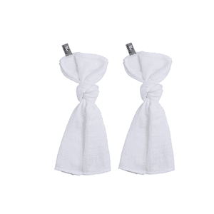 Panni di garza Swaddle 2-pack bianco 70x70 cm