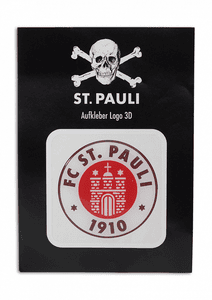 St. Pauli Aufkleber Logo 3D Vereinslogo