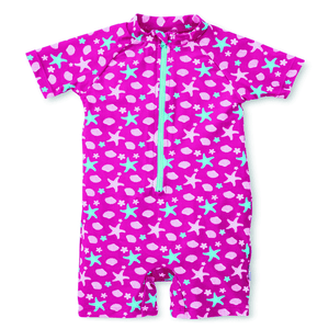 Schwimmanzug magenta