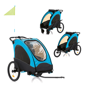 ikid  Fietskar Rhino Blauw