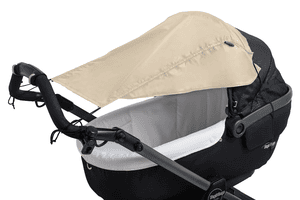 Altabebe Vela solar con protección lateral Beige