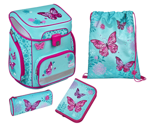 EasyFit Schulranzen-Set Butterfly