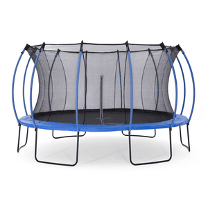 Springsafe Trampolin Colour s 426 cm med sikkerhedsnet, blå