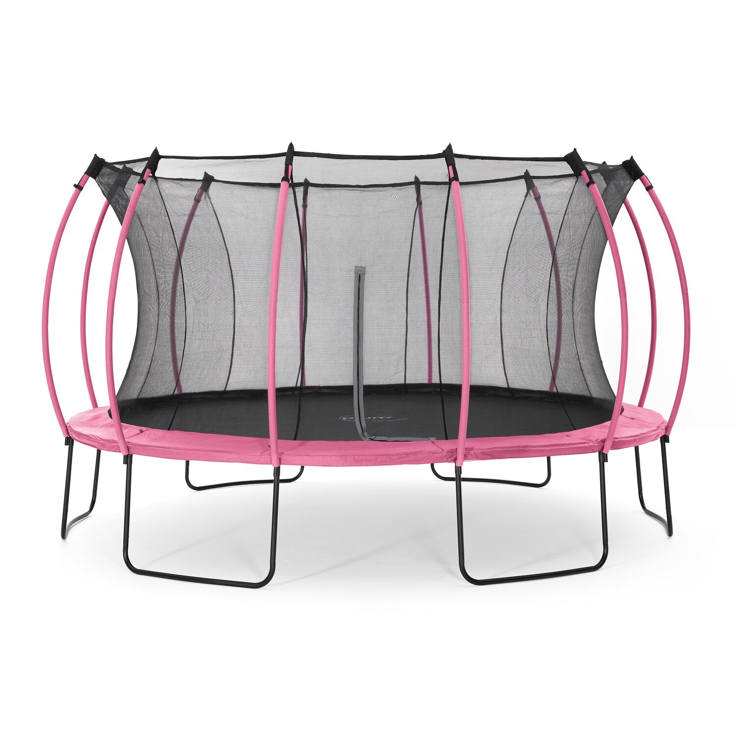 Springsafe Trampolin Colour s 426 cm med sikkerhedsnet, pink