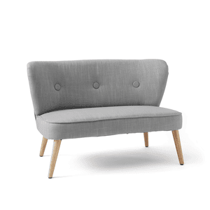 Kindersofa grau