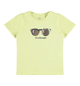 T-Shirt Nmffi summer Yellow Pear