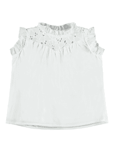 Blouse Nmffanne B right  White