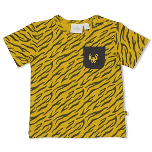 T-Shirt Go Wild jaune