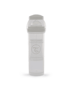 TWIST SHAKE  Babyfles anti-koliek 330 ml in wit