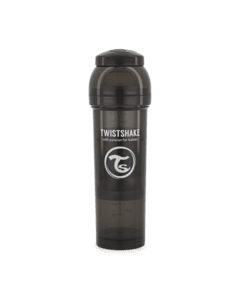 TWIST SHAKE  Babyfles anti-koliek 330 ml in zwart