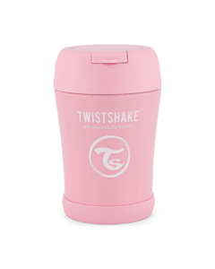 TWIST SHAKE termo beholder 350 ml i pastelrosa