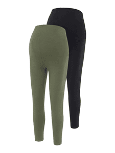 Positie legging MEMMA 2-pack Black /Thyme