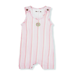 Dungarees soft pink