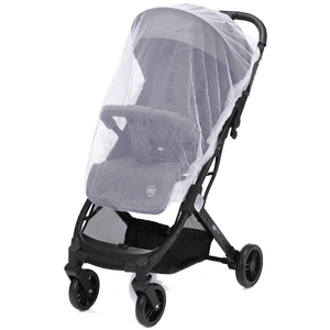 Mückennetz für Buggy, Sport-, Kinderwagen & Reisebetten weiß