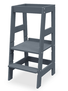 Tour d'apprentissage/observation enfant évolutive Fino bois laqué anthracite
