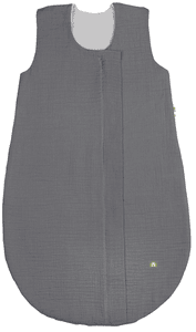 Musselin Sommerschlafsack grey 70 cm - 90 cm