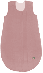 Muslin zomerslaapzak cranberry 70 cm - 90 cm