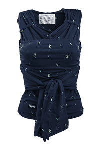Echarpe de portage Wrap Eucalyptus Navy Blue