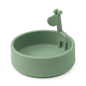 Bol enfant Peekaboo Raffi girafe vert