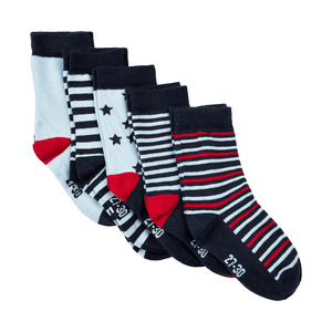 Socken 5er Pack Dark Navy