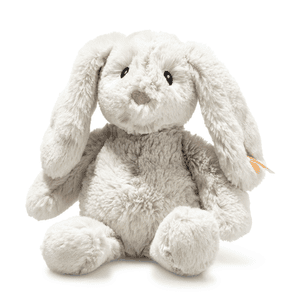 Soft Cuddly Friends coniglietto Hoppie 20 cm, grigio chiaro