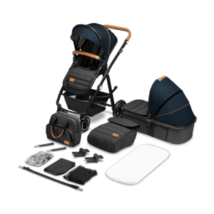 Wózek dziecięcy Amber 2 w 1 Blue Navy