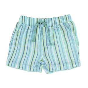 short bleu clair