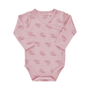 Langarm Body Dusty Rose