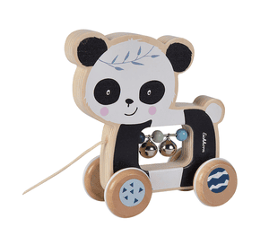 Panda med lang lænke