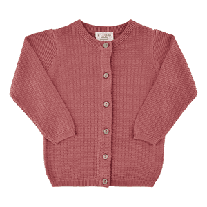 Gebreid vest Dusty Rose