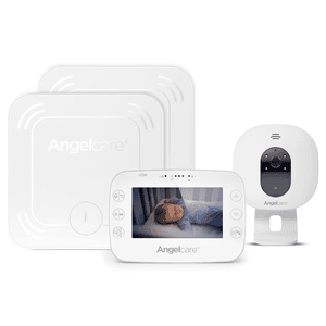 Angel care Babyvakt   ® SmartSensor Pro 3: 3-i-1 babyövervakning med video, ljud och rörelse med två trådlösa sensormattor