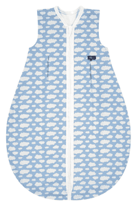 Schlafsack Jersey Light Wolke blau