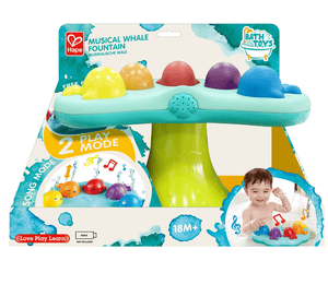 Hape Jouet de bain fontaine musciale des baleines E0218