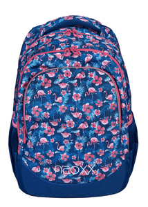 Mochila escolar Fly flamingo