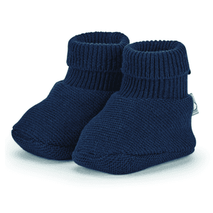 Chaussure en tricot marine