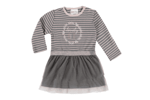 Kleid Feather grau