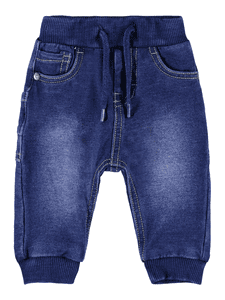 Sweatpants Nbmromeo Donkerblauw Denim