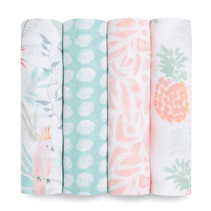 aden + anais™ essentials Panni tropicalia 4-pezzi