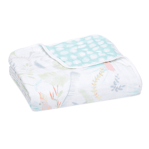 Aden + Anais™ essentials Plaid enfant mousseline tropicalia 112x112 cm