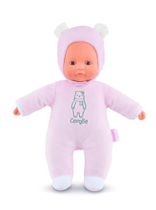 Mon Doudou Babypuppe Sweetheart rosa Bär