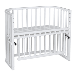 Maxi Beistellbett Comfort Plus weiß lackiert