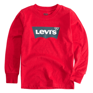 Levi's® Kids shirt lange mouw rood