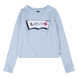 Camisa de manga larga para niños Levi's azul claro