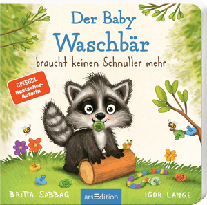 arsEdition Der Baby-Waschbär braucht keinen Schnuller mehr!