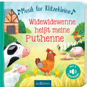 arsEdition Musik für Klitzekleine - Widewidewenne heißt meine Puthenne