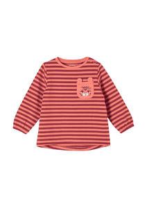 s. Olive r Camisa de manga larga light orange