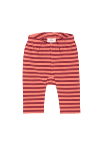 s. Olive r Leggings light orange strip