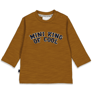 Langarmshirt Mini King Of Cool Camel