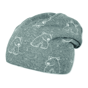 Gorro holgado Slouch Beanie silver melange